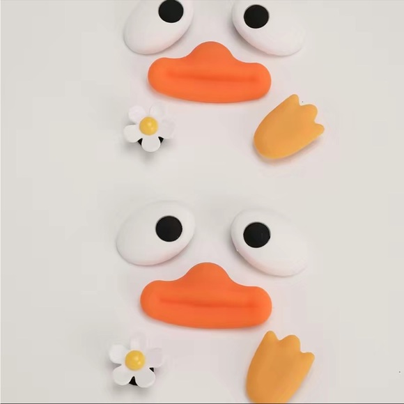 10pc Duck Face Croc Charms - Picture 3 of 3